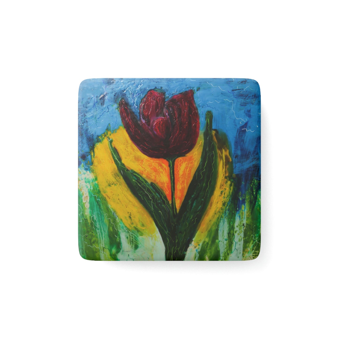 Ode To Spring Magnet, Square