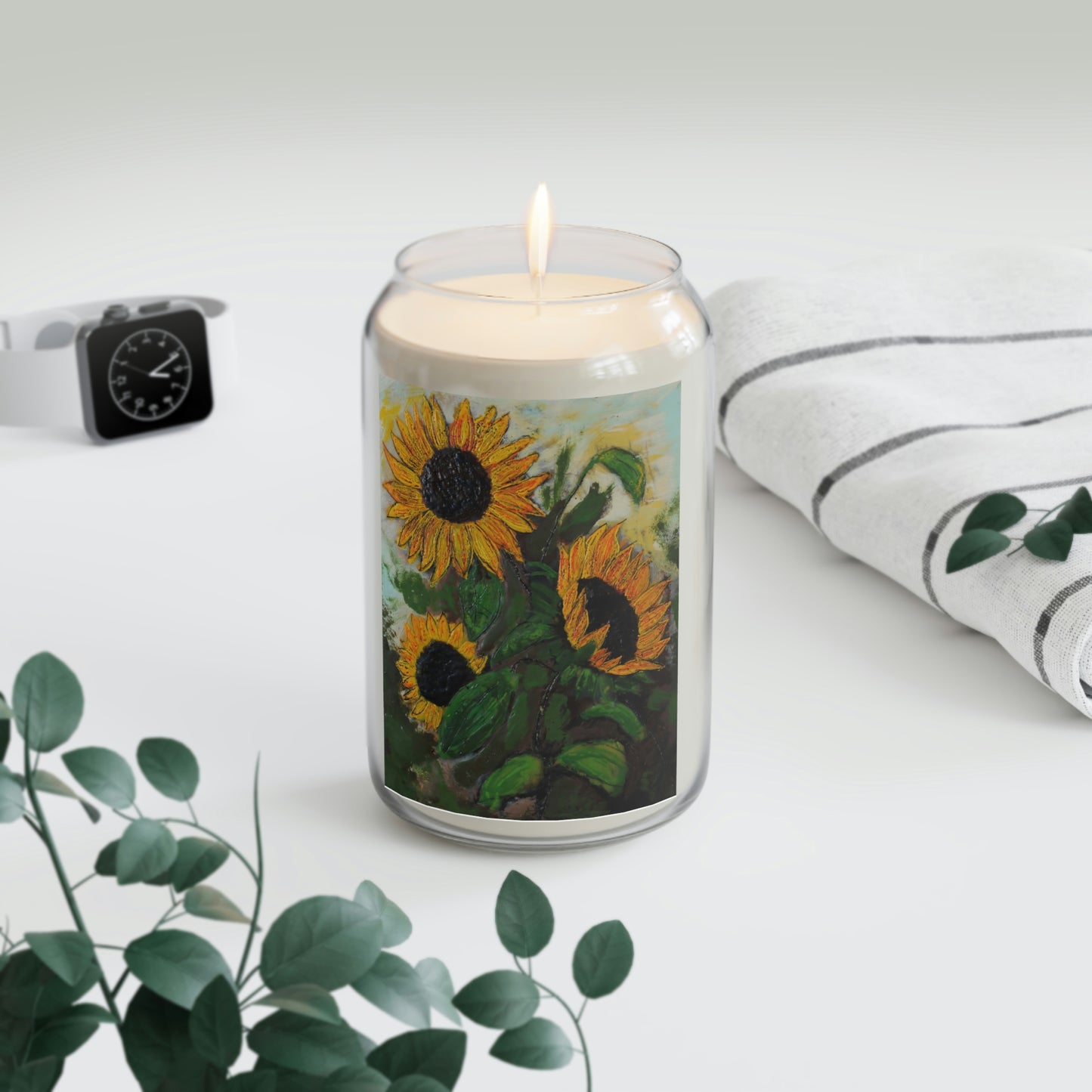 Sunflower Scented Candle, 13.75oz