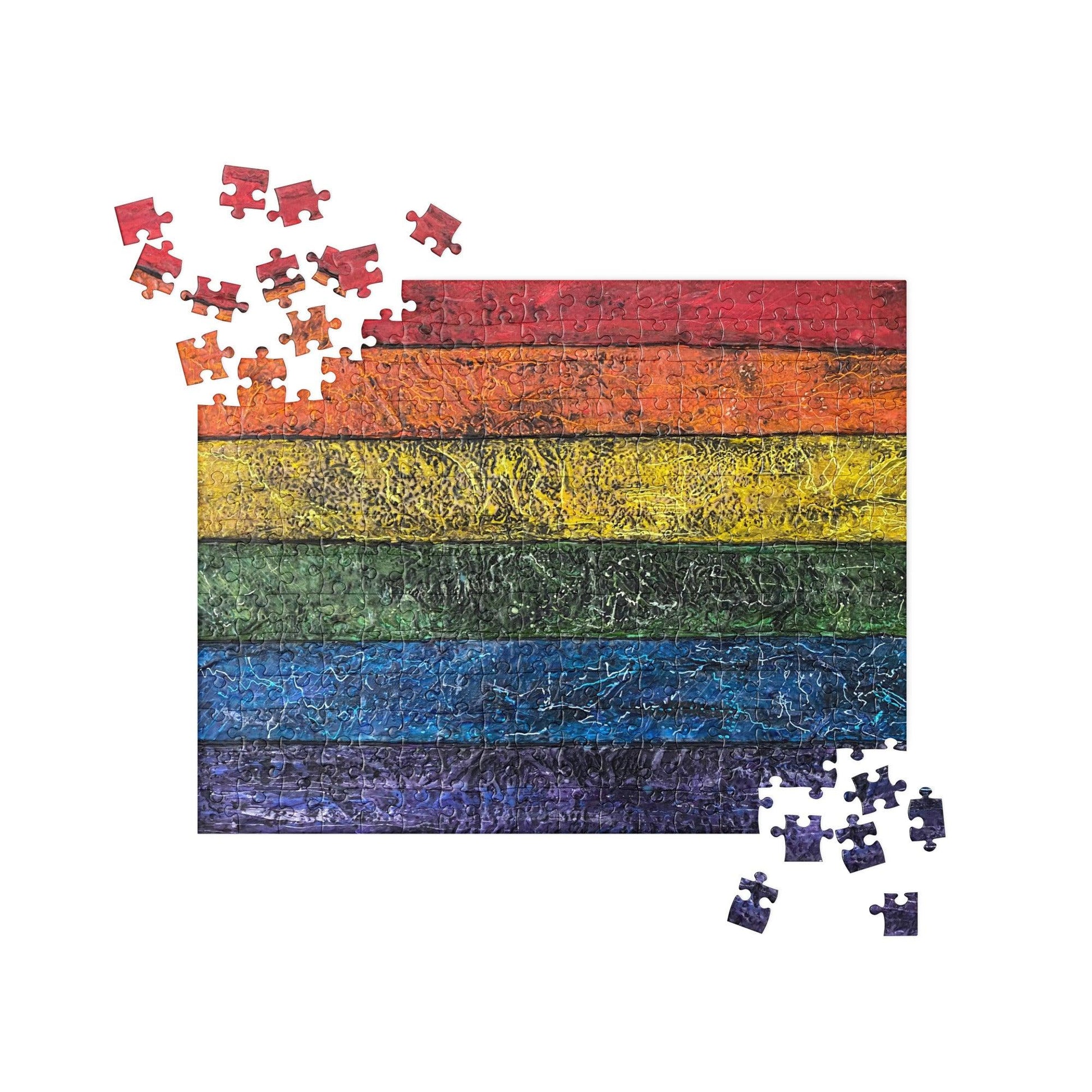 "Stonewall" Jigsaw puzzle- - Mike Giannella - Encaustic Painting - Mixed Media Artist - Art Prints